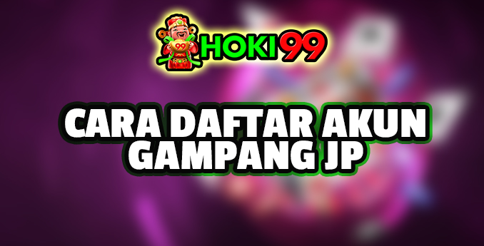 Cara Daftar Akun Gampang JP - Judi slot online akun gampang JP telah menjadi pilihan yang populer bagi para penjudi online di seluruh dunia