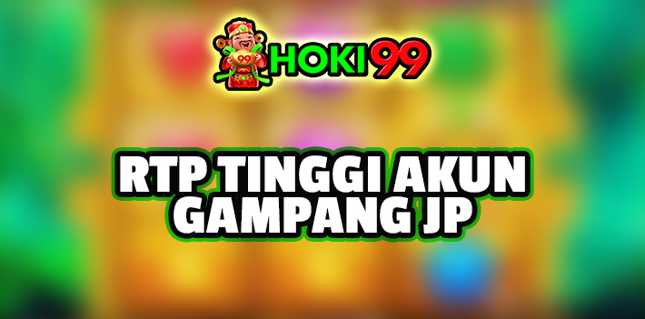 RTP Tinggi Akun Gampang JP - Dalam industri perjudian online, salah satu aspek yang sangat menarik bagi para pemain adalah peluang